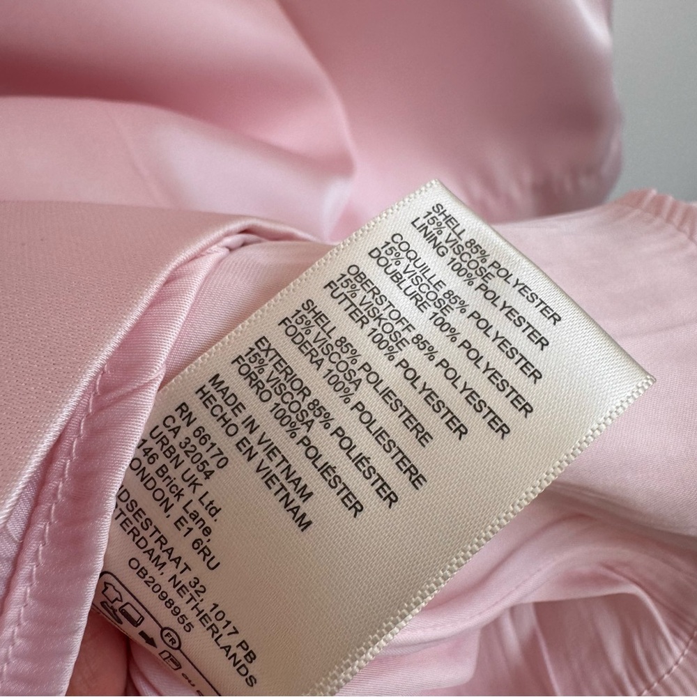 Free People | Pink Babydoll Verano Mini Dress in Sweet Combo ~ Brand New Medium - Picture 13 of 13